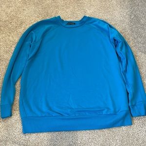 Beyond Yoga blue sweatshirt xs